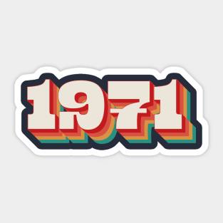 1971 Sticker